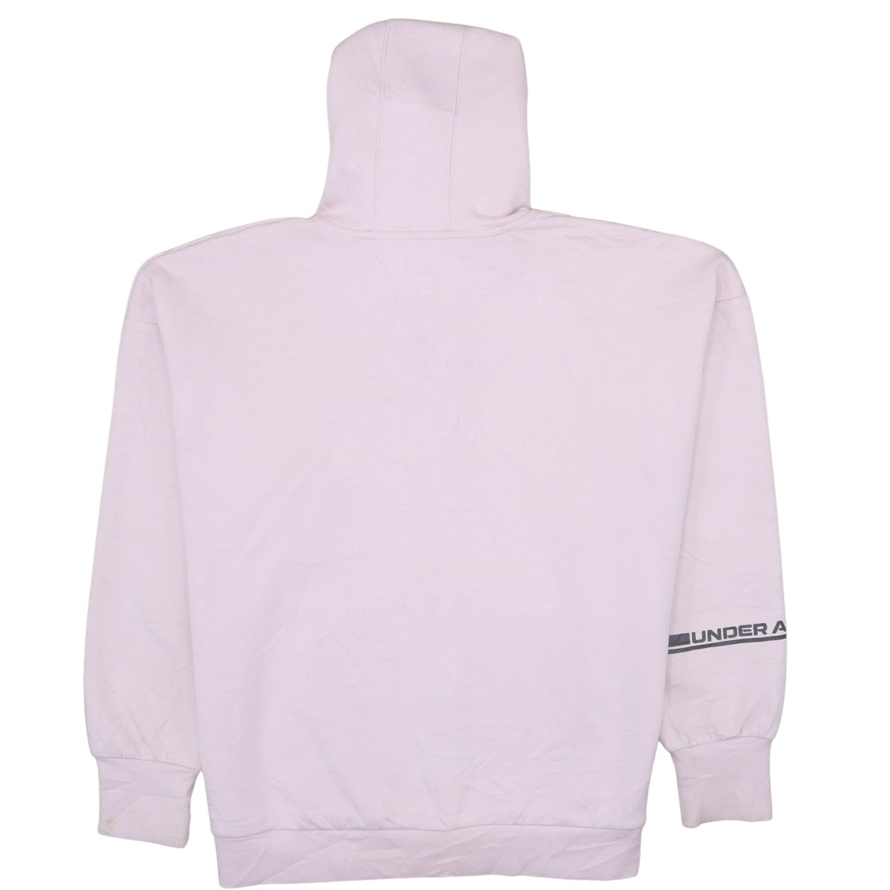 Womens UK Size M Under armour Pink Full Zip Hoodie
