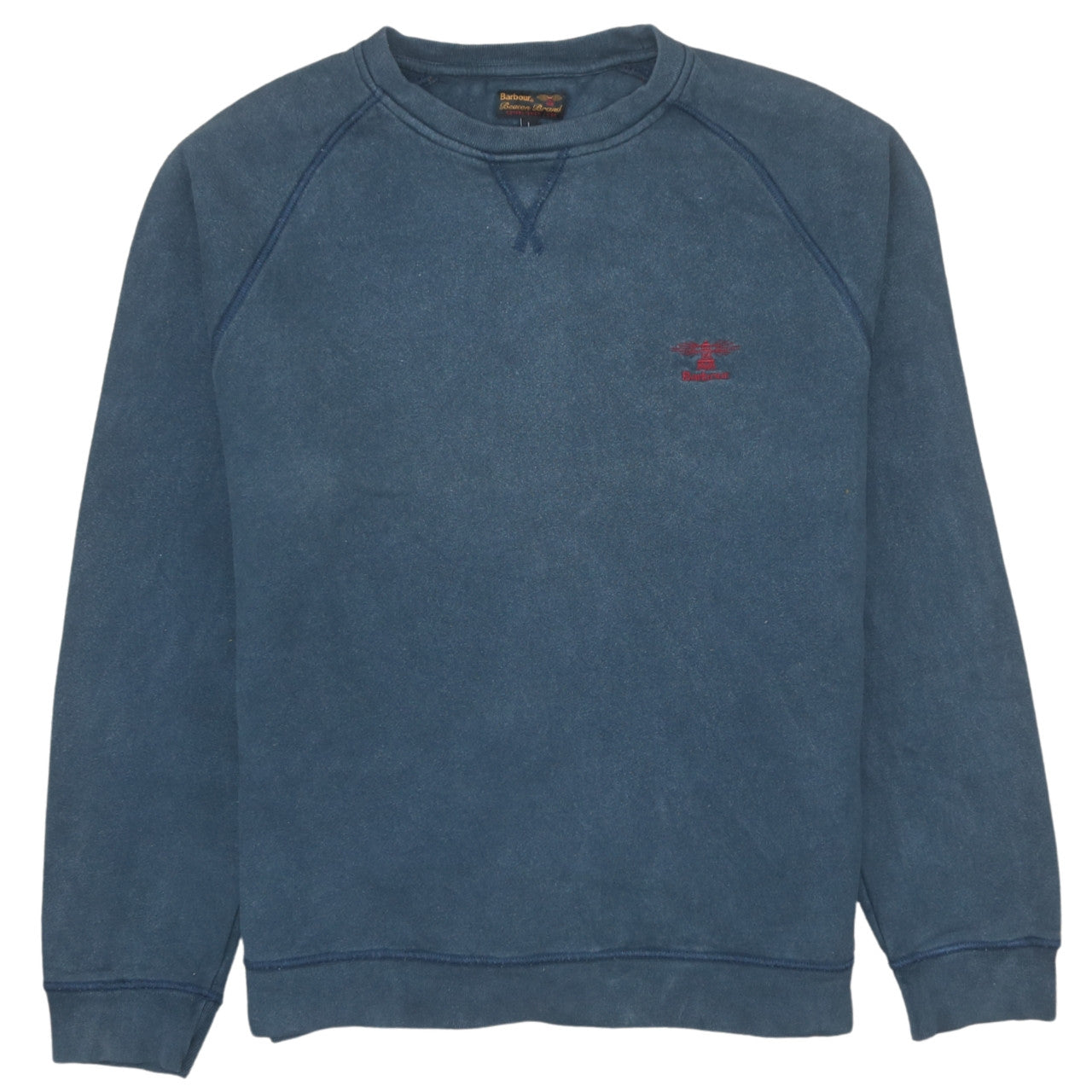 Mens UK Size L Barbour Blue Pullover Sweatshirt
