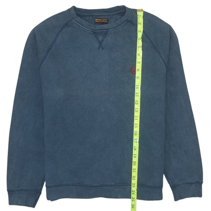 Mens UK Size L Barbour Blue Pullover Sweatshirt