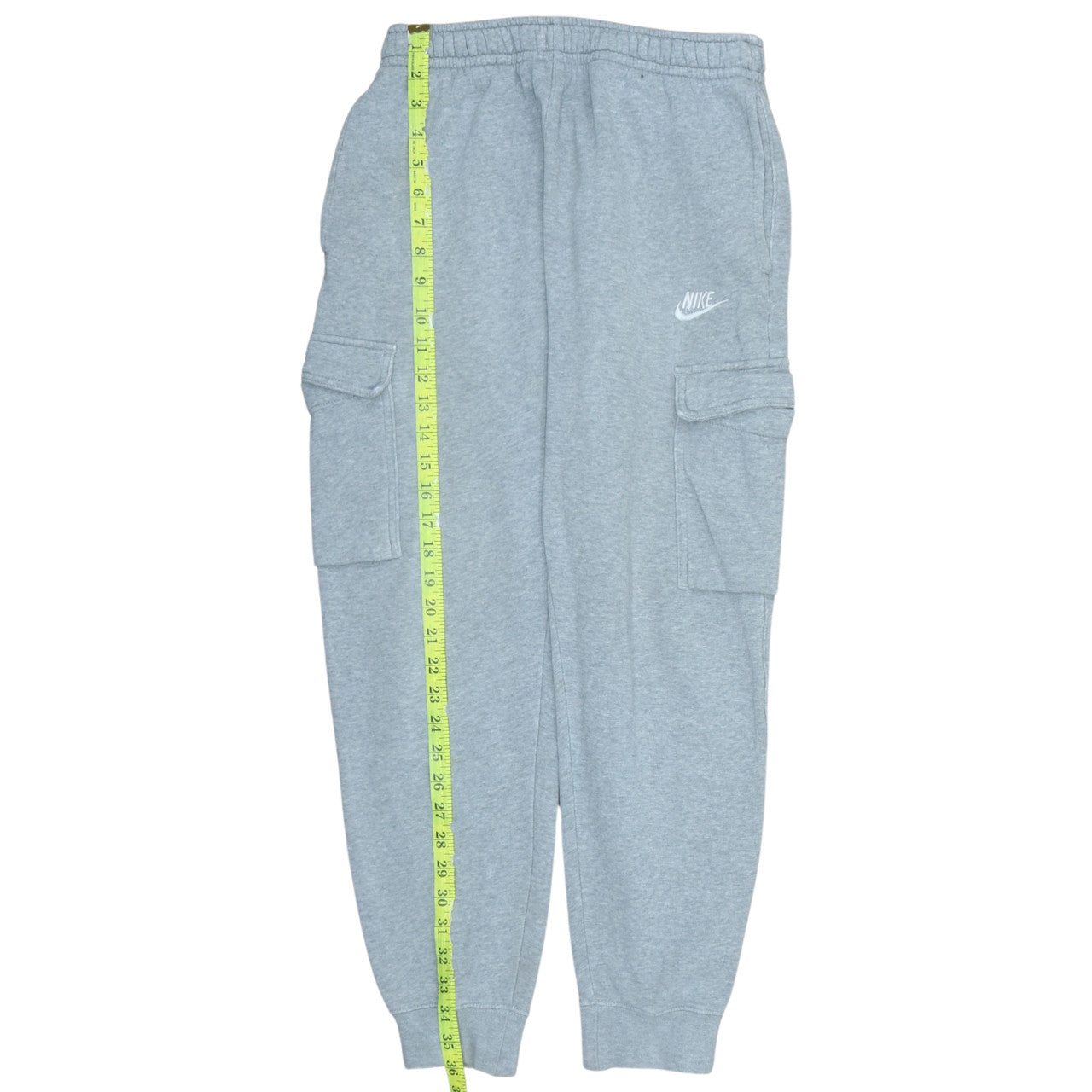 Mens UK Size S Nike Regular Fit Jogger Grey Trousers