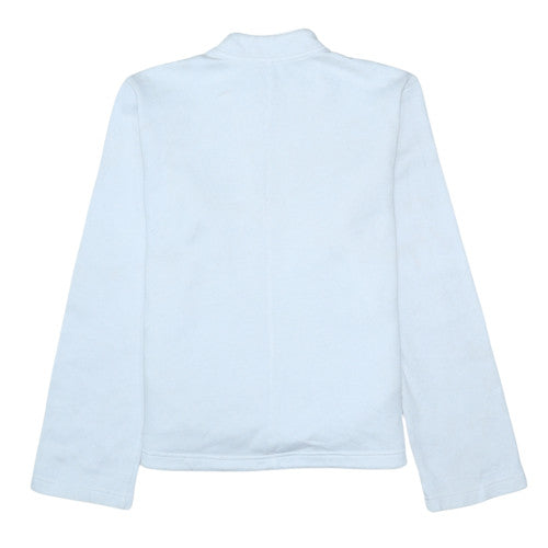 Womens UK Size 14 adidas White Pullover Sweatshirt