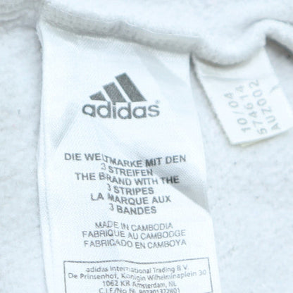 Womens UK Size 14 adidas White Pullover Sweatshirt