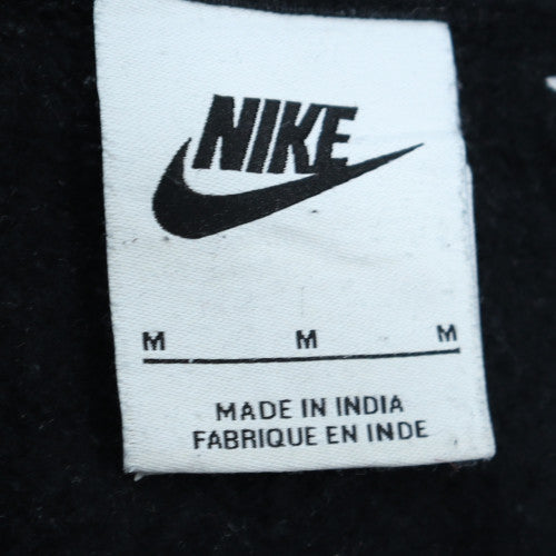 Womens UK Size M Nike Black Pullover Hoodie