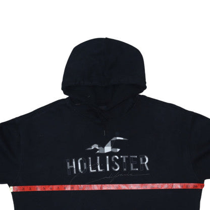 Womens UK Size XL Hollister Black Pullover Hoodie