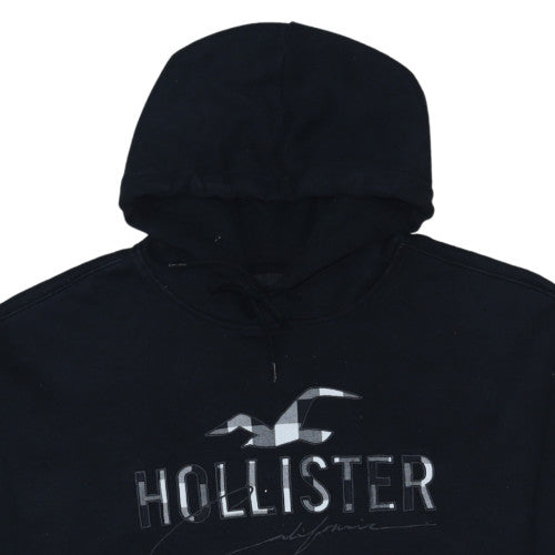Womens UK Size XL Hollister Black Pullover Hoodie