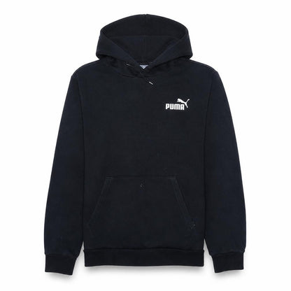Mens UK Size S PUMA Black Pullover Hoodie