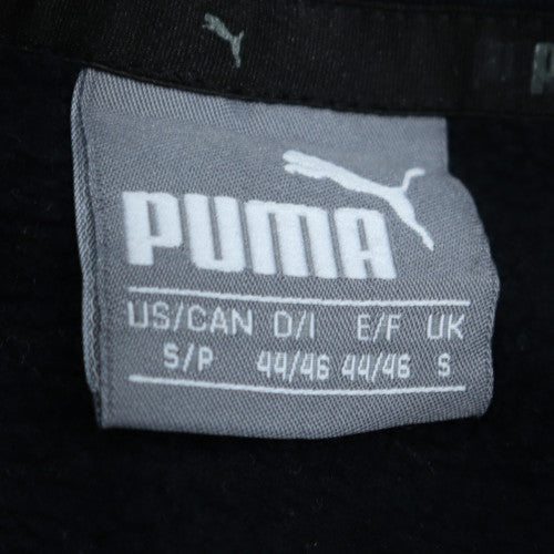 Mens UK Size S PUMA Black Pullover Hoodie