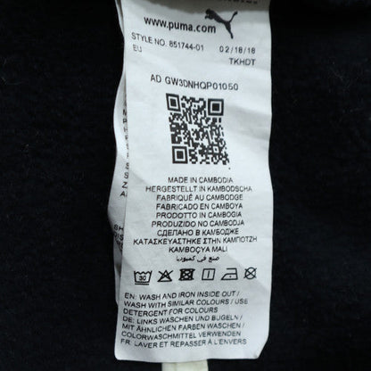 Mens UK Size S PUMA Black Pullover Hoodie