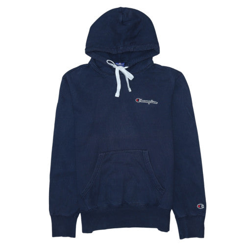 Mens UK Size M Champion Blue Pullover Hoodie
