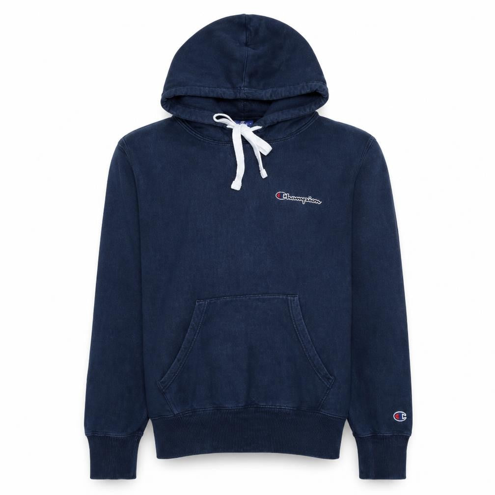 Mens UK Size M Champion Blue Pullover Hoodie