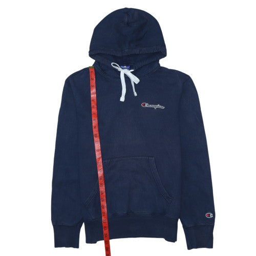 Mens UK Size M Champion Blue Pullover Hoodie