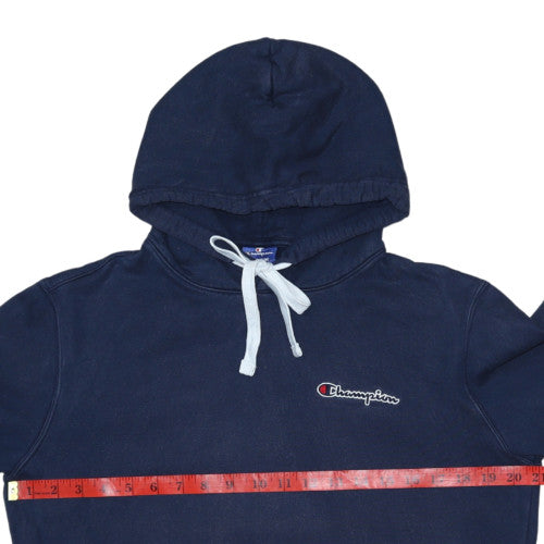 Mens UK Size M Champion Blue Pullover Hoodie
