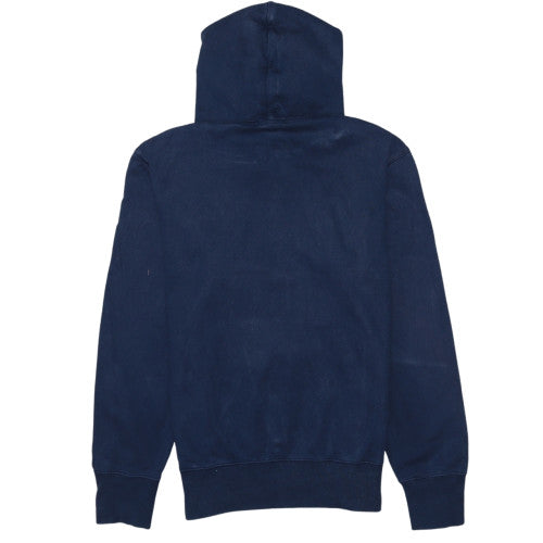 Mens UK Size M Champion Blue Pullover Hoodie