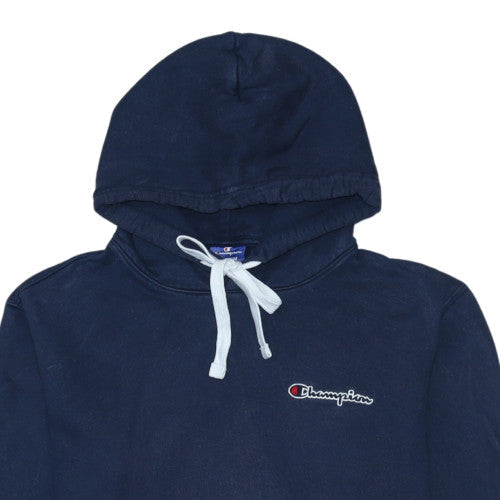 Mens UK Size M Champion Blue Pullover Hoodie