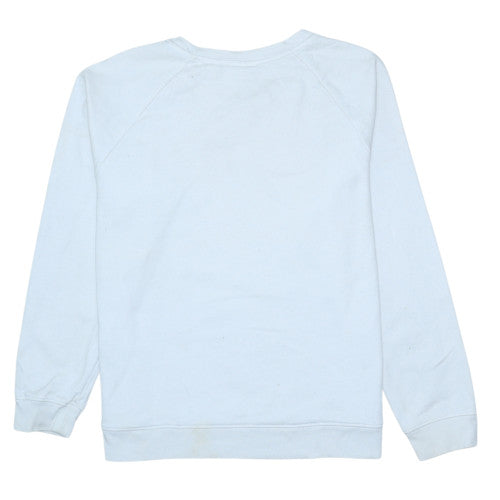 Mens UK Size S Levi's White Pullover Sweatshirt