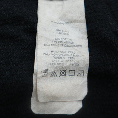 Mens UK Size XS Armani Exchange Black Pullover Sweatshirt