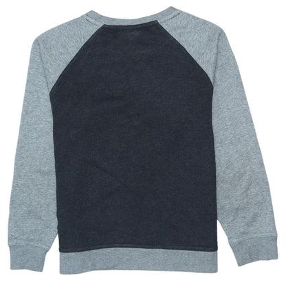 Nike Boys Grey Air Logo Long Sleeve Pullover Sweatshirt 12-13 Years