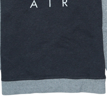 Nike Boys Grey Air Logo Long Sleeve Pullover Sweatshirt 12-13 Years