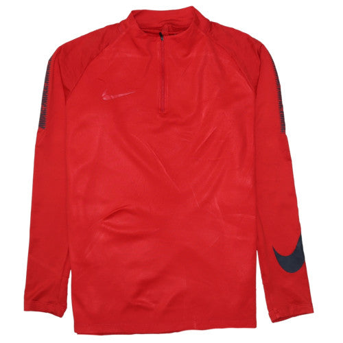 Mens UK Size L Nike Red Pullover Sweatshirt