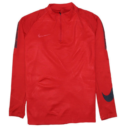 Mens UK Size L Nike Red Pullover Sweatshirt