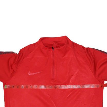 Mens UK Size L Nike Red Pullover Sweatshirt