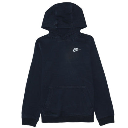 Nike Boys Black Pullover Hoodie L (147-158cm) Fleece Sweatshirt
