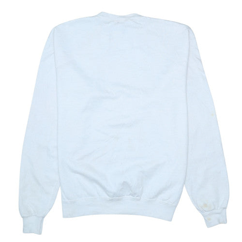 Womens UK Size L Champion White Pullover Sweatshirt