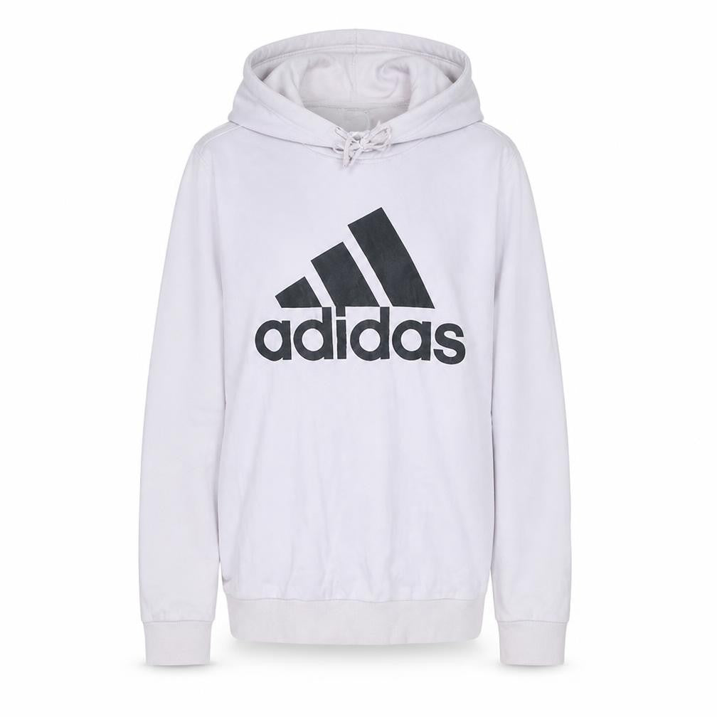 Womens UK Size L adidas White Pullover Hoodie
