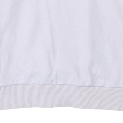Womens UK Size L adidas White Pullover Hoodie