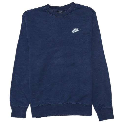 Mens UK Size S Nike Blue Pullover Sweatshirt