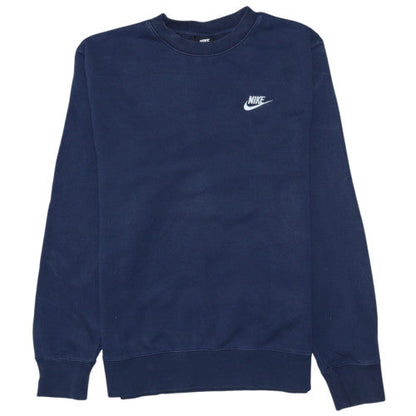 Mens UK Size S Nike Blue Pullover Sweatshirt