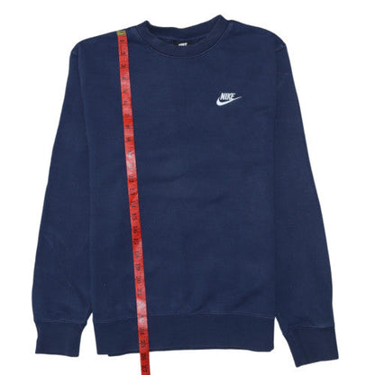 Mens UK Size S Nike Blue Pullover Sweatshirt