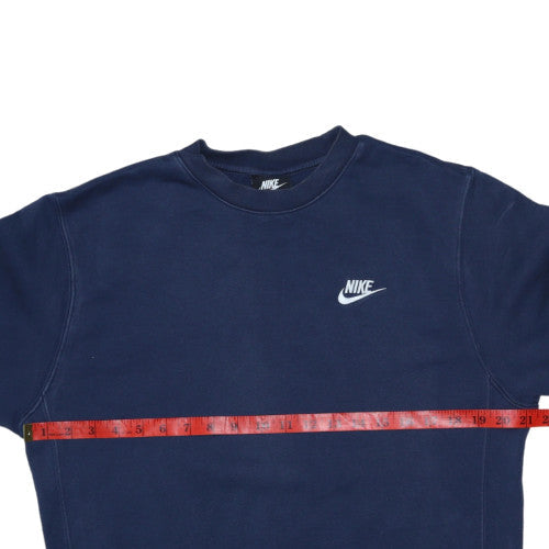 Mens UK Size S Nike Blue Pullover Sweatshirt