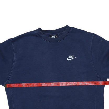 Mens UK Size S Nike Blue Pullover Sweatshirt