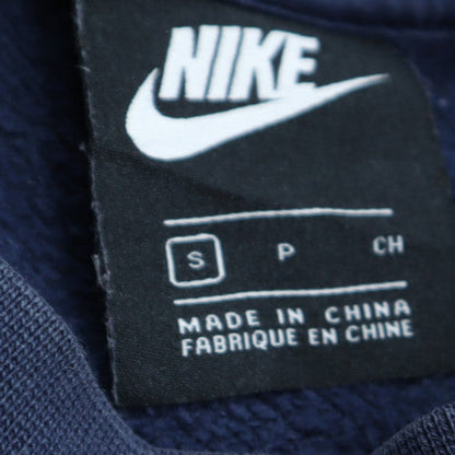 Mens UK Size S Nike Blue Pullover Sweatshirt