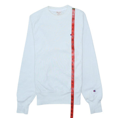 Mens UK Size XS Champion White Pullover Sweatshirt