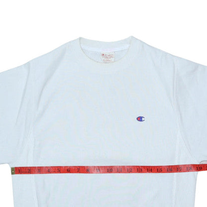 Mens UK Size XS Champion White Pullover Sweatshirt