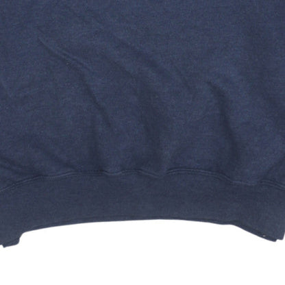 Mens UK Size M Champion Blue Pullover Sweatshirt