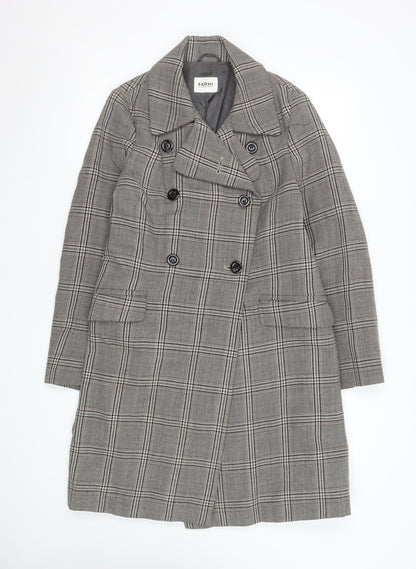 Womens UK Size 12 Farhi by Nicole Farhi Grey Trench Coat