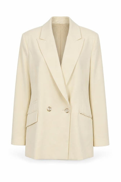 Womens UK Size 6 Topshop Regular Beige Blazer