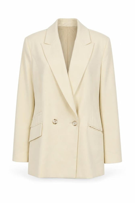 Womens UK Size 6 Topshop Regular Beige Blazer