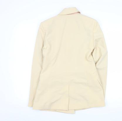 Womens UK Size 6 Topshop Regular Beige Blazer