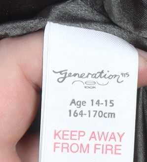 Teens UK Size 14 New Look Brown Basic Jacket