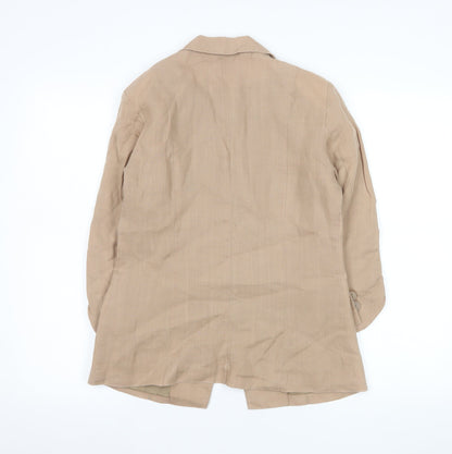 Womens UK Size 8 Koton Regular Beige Blazer