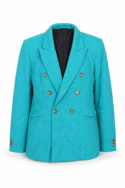 Womens UK Size L Zara Regular Blue Blazer
