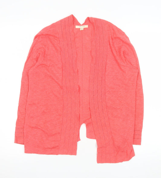 Womens UK Size 10 White Stuff Pink Cardigan Jumper