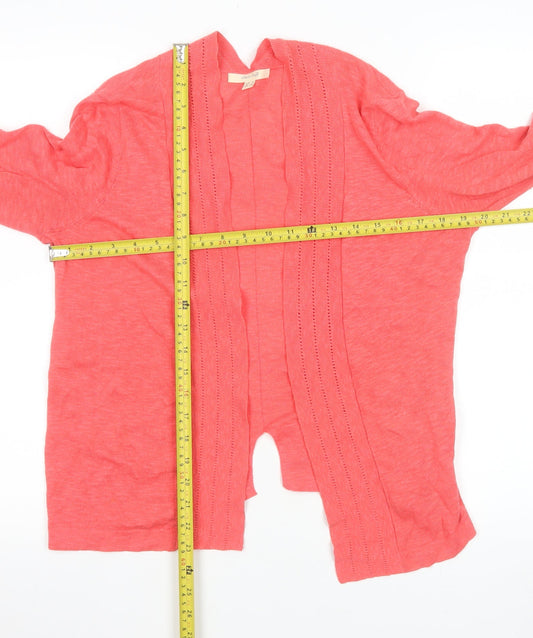 Womens UK Size 10 White Stuff Pink Cardigan Jumper