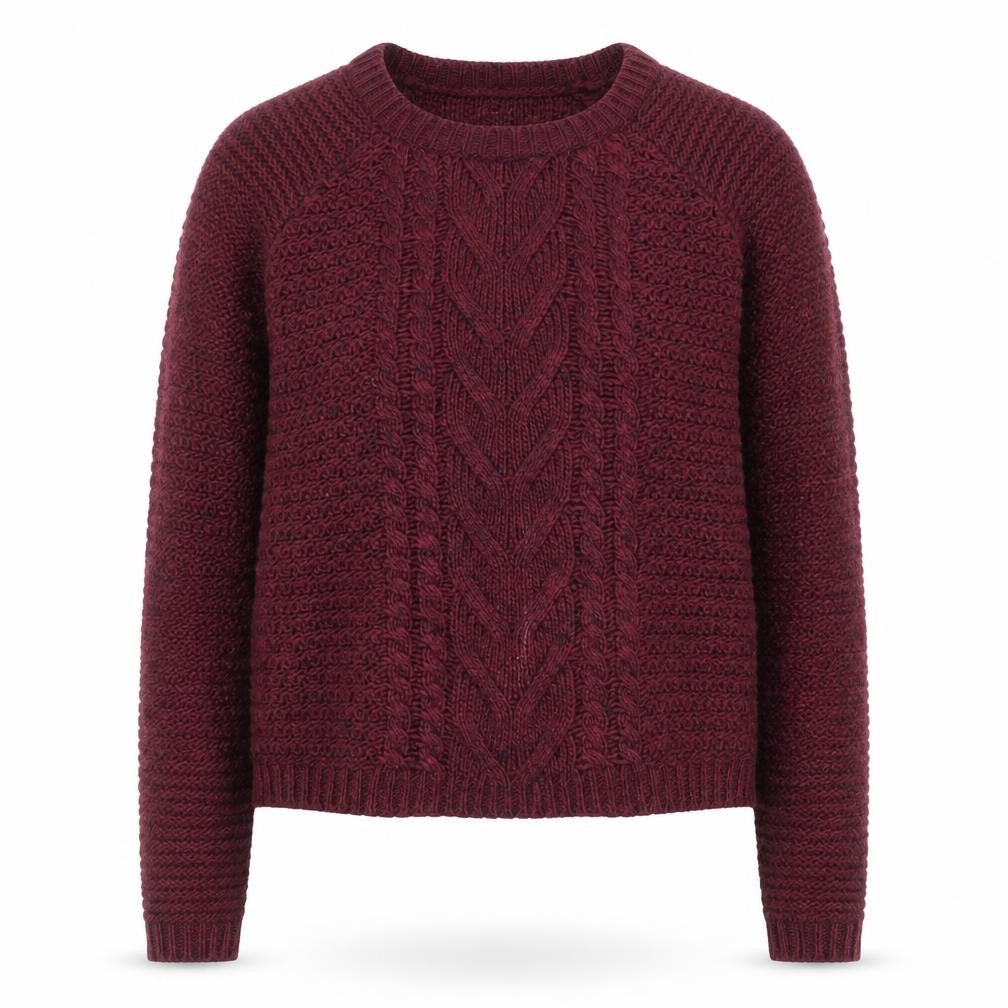 Womens UK Size 10 Marks and Spencer Red Pullover Jumper