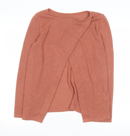 Womens UK Size S H&M Brown Cardigan Jumper