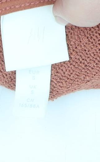 Womens UK Size S H&M Brown Cardigan Jumper